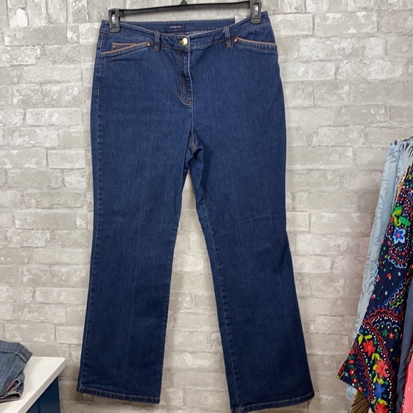 Jones New York Stretch Blue Jeans 
